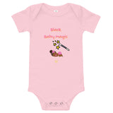 Black Baby Magic Baby Girl Onesie