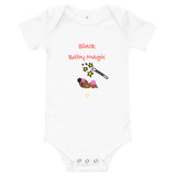 Black Baby Magic Baby Girl Onesie