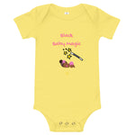 Black Baby Magic Baby Girl Onesie