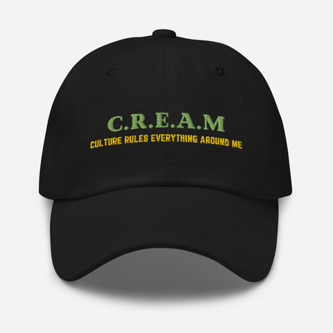 CREAM Green & Yellow Dad Hat