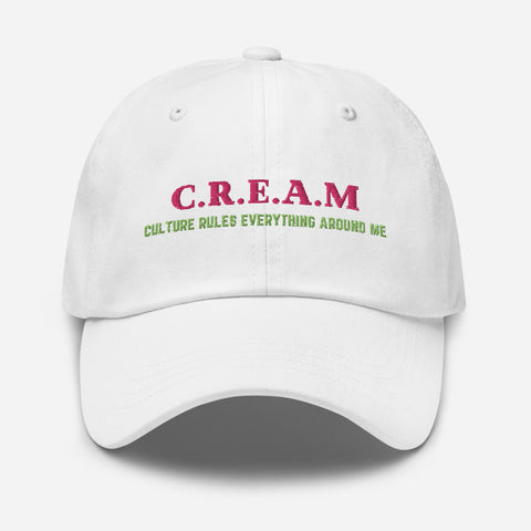 CREAM Pink & Green Dad Hat