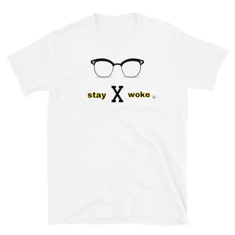 Stay Woke Black & Yellow Unisex T-Shirt