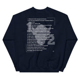 The MECCA Mixtape Unisex Sweatshirt Navy