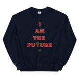 I AM THE FUTURE Pink & Orange Young Adult Sweatshirt