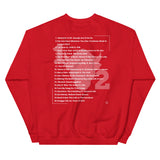 The MECCA Mixtape Unisex Sweatshirt Red