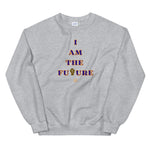I AM THE FUTURE Blue & Orange Young Adult Sweatshirt