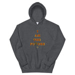 I AM THE FUTURE Maroon & Yellow Young Adult Hoodie