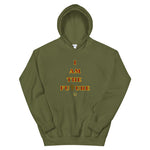 I AM THE FUTURE Maroon & Yellow Young Adult Hoodie