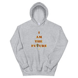 I AM THE FUTURE Maroon & Yellow Young Adult Hoodie