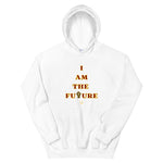 I AM THE FUTURE Maroon & Yellow Young Adult Hoodie