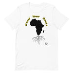 Know Your Roots Black & Yellow Unisex T-Shirt