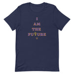 I AM THE FUTURE Blue & Orange Young Adult T-Shirt