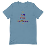 I AM THE FUTURE Blue & Orange Young Adult T-Shirt